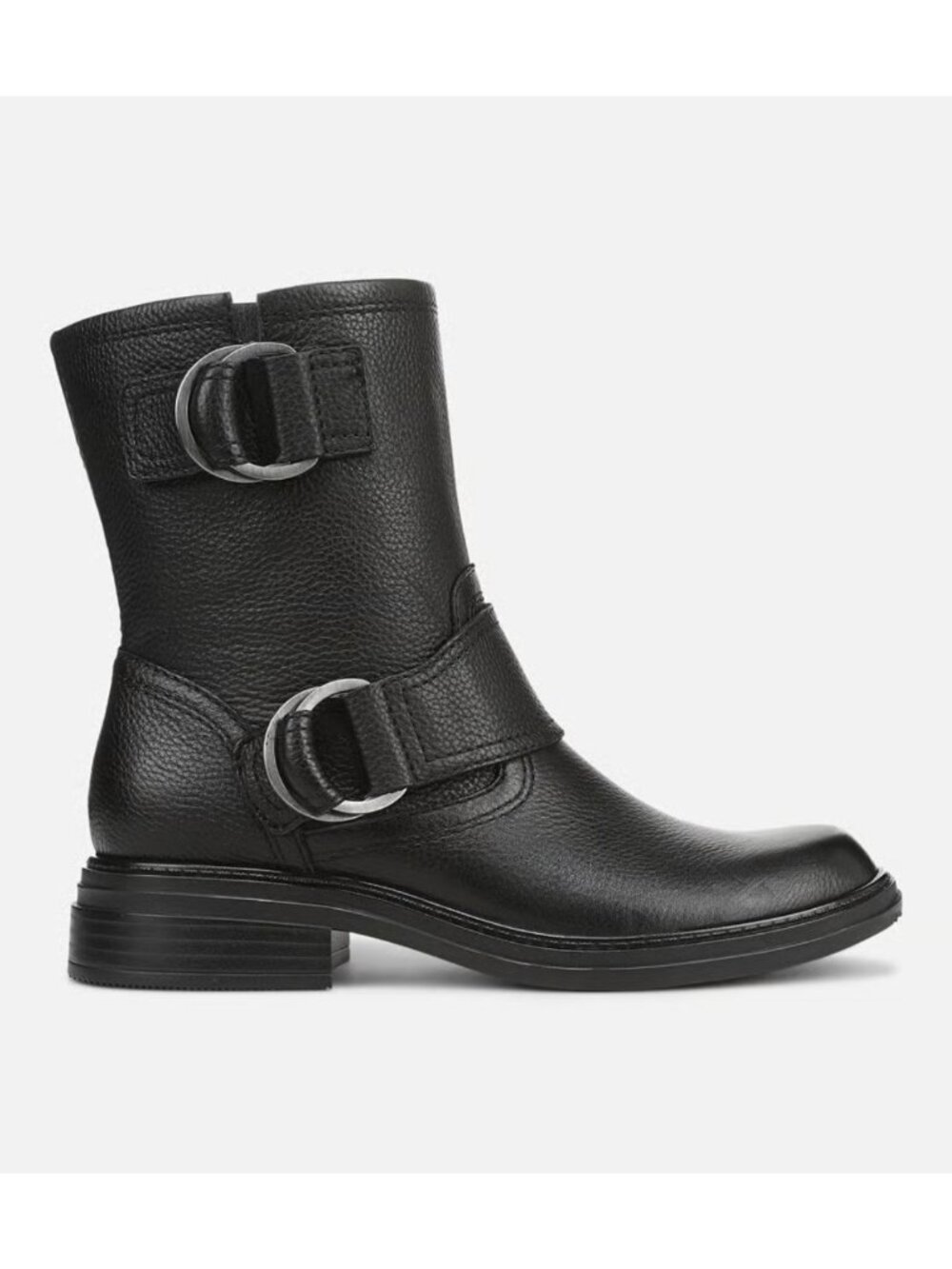 Naturalizer Optimus Moto Ankle Boots Black Leather Women's NEW - 6.5M